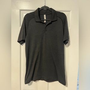 Lululemon dark grey golf shirt